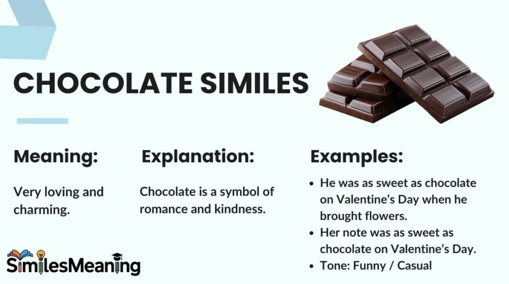 Chocolate Similes