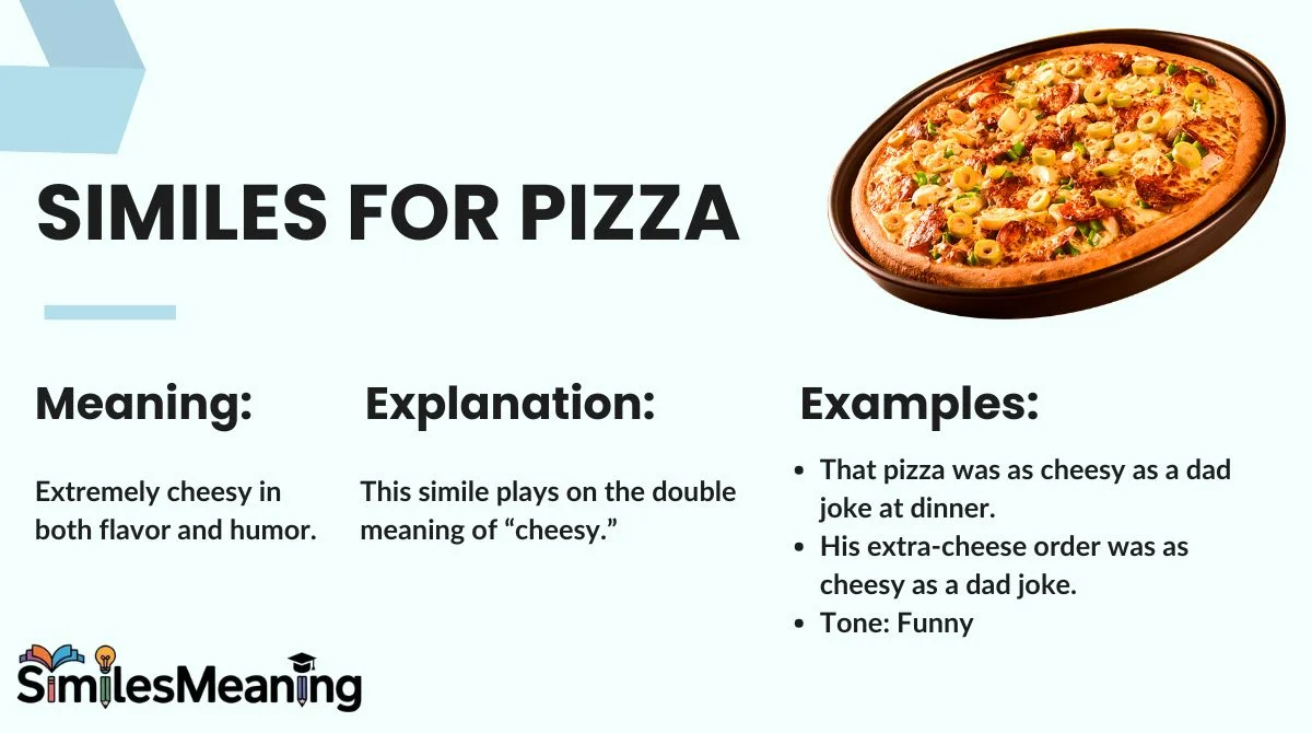 Similes for Pizza