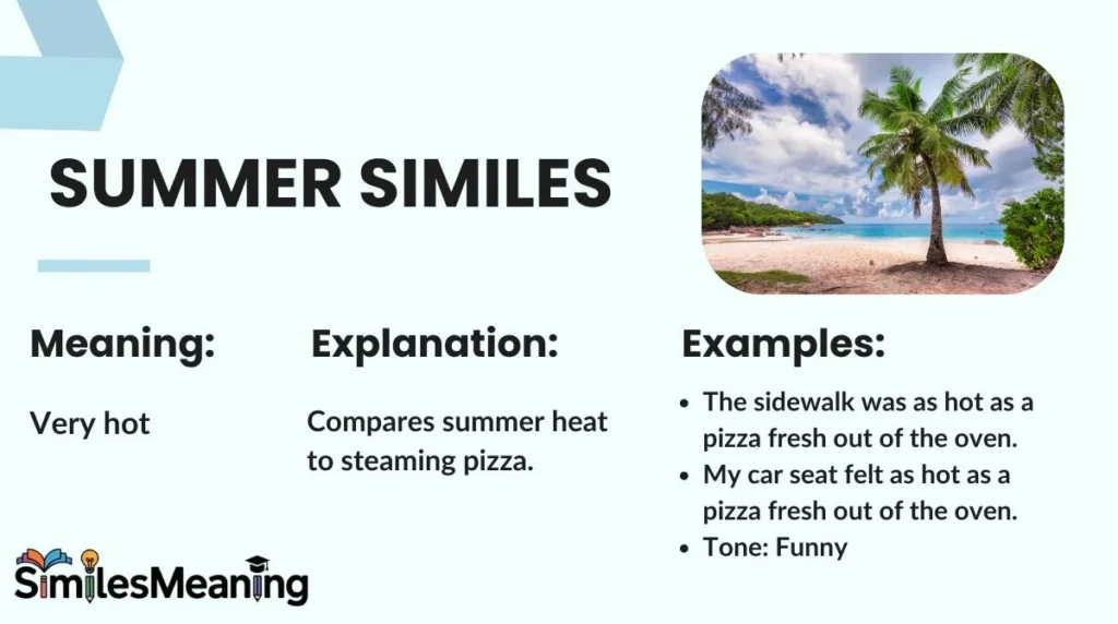 Summer Similes