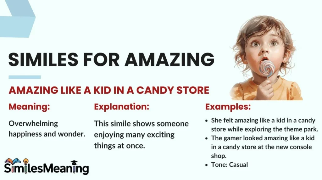 Similes for Amazing