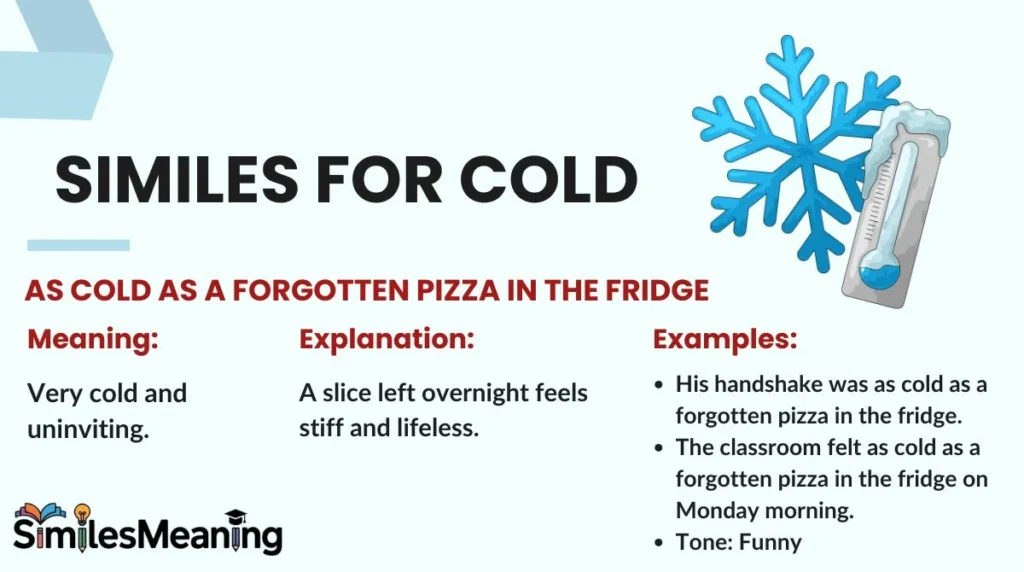 Similes for Cold