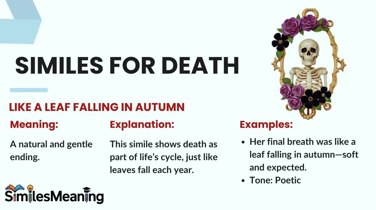 Similes for Death