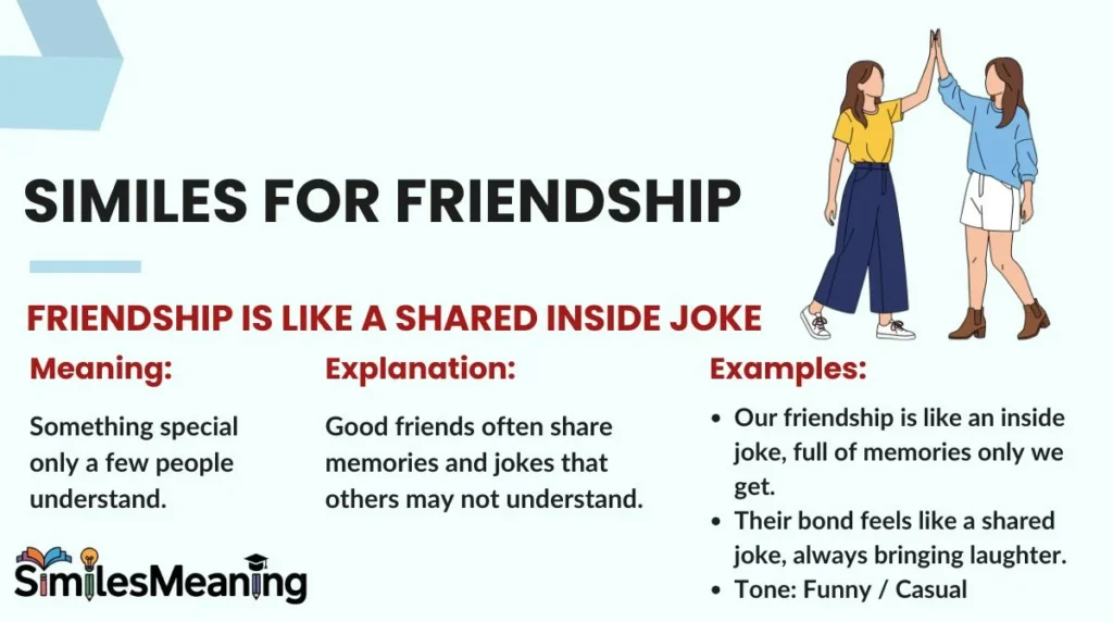 Similes for Friendship