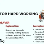 Similes for Hard Working