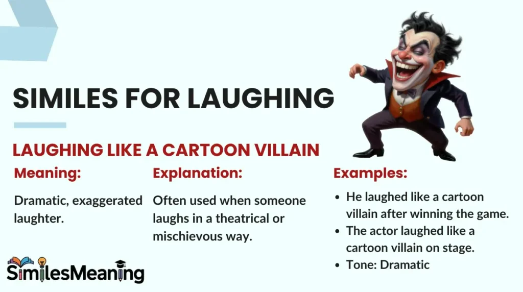 Similes for Laughing