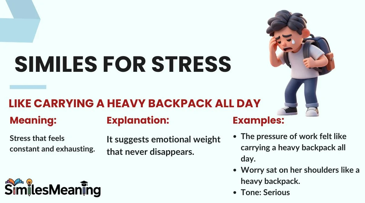 Similes for Stress