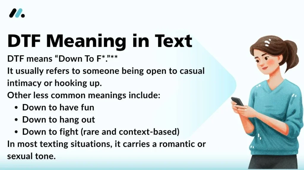 DTF Meaning in Text
