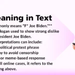 FJB Meaning in Text