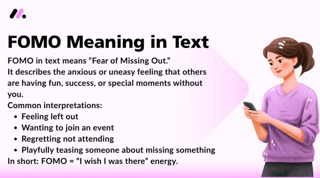 FOMO Meaning in Text