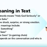 HGS Meaning in Text