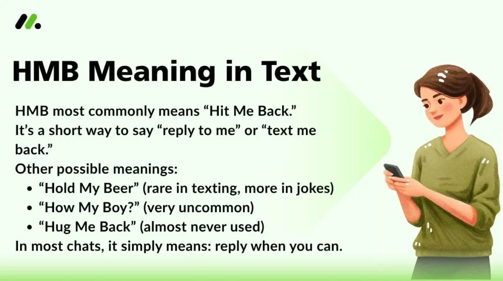 HMB Meaning in Text