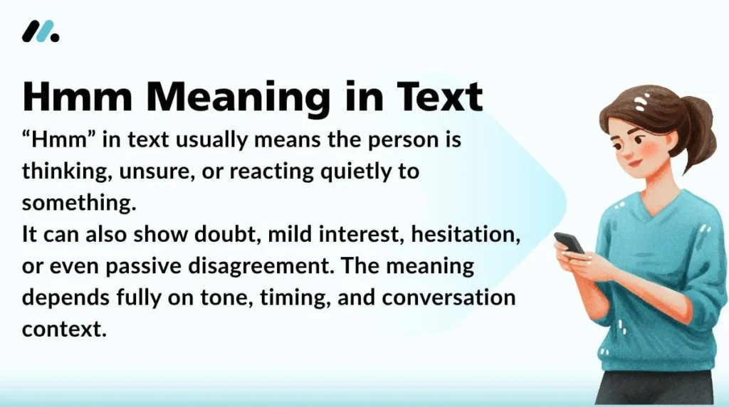 Hmm Meaning in Text