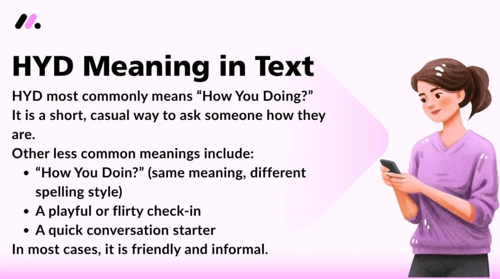HYD Meaning in Text