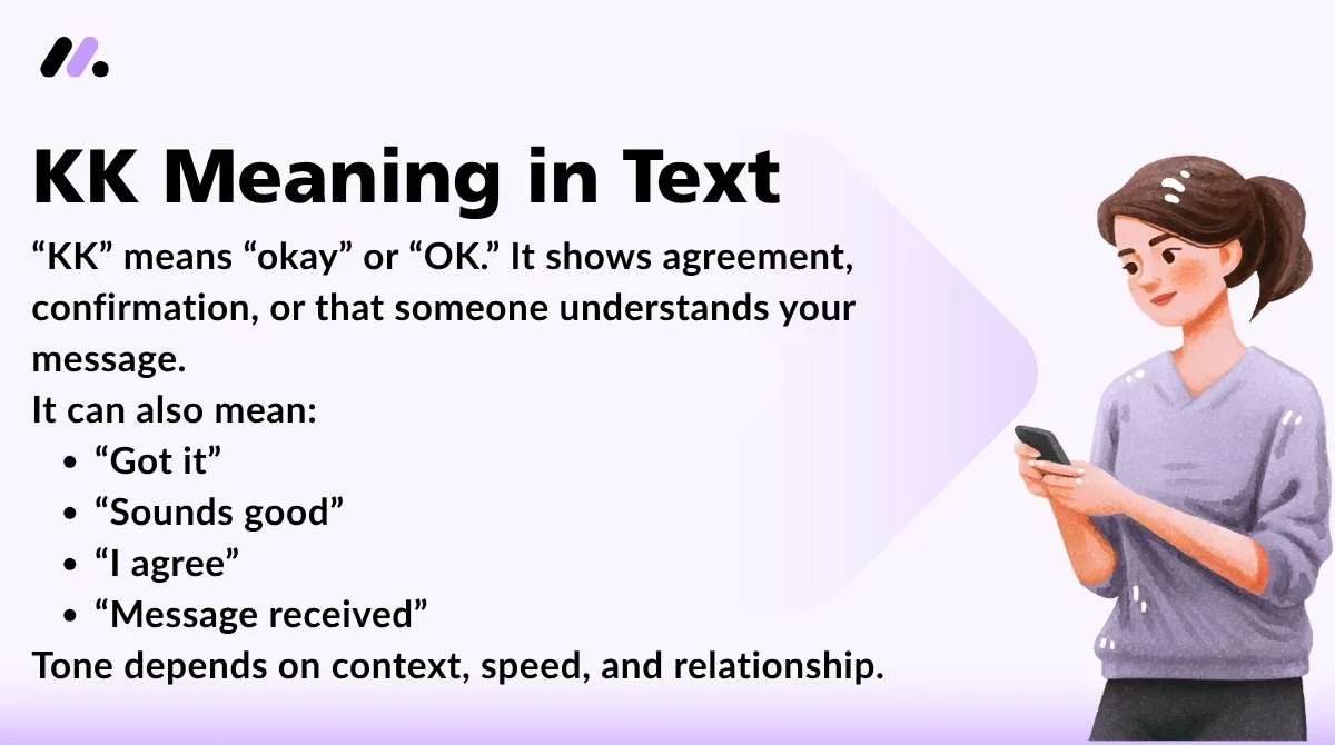 KK Meaning in Text
