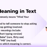 MYB Meaning in Text