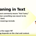 NF Meaning in Text