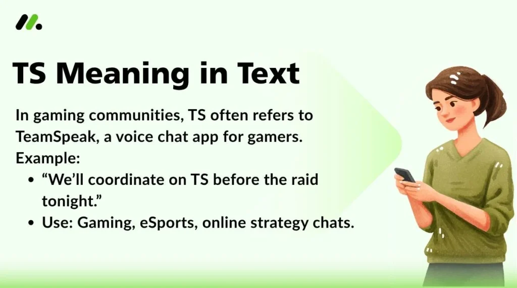 TS Meaning in Text