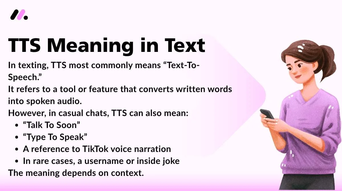 TTS Meaning in Text
