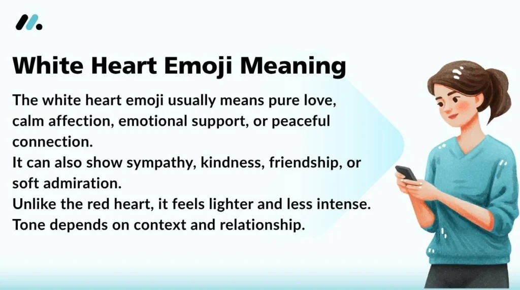 White Heart Emoji Meaning