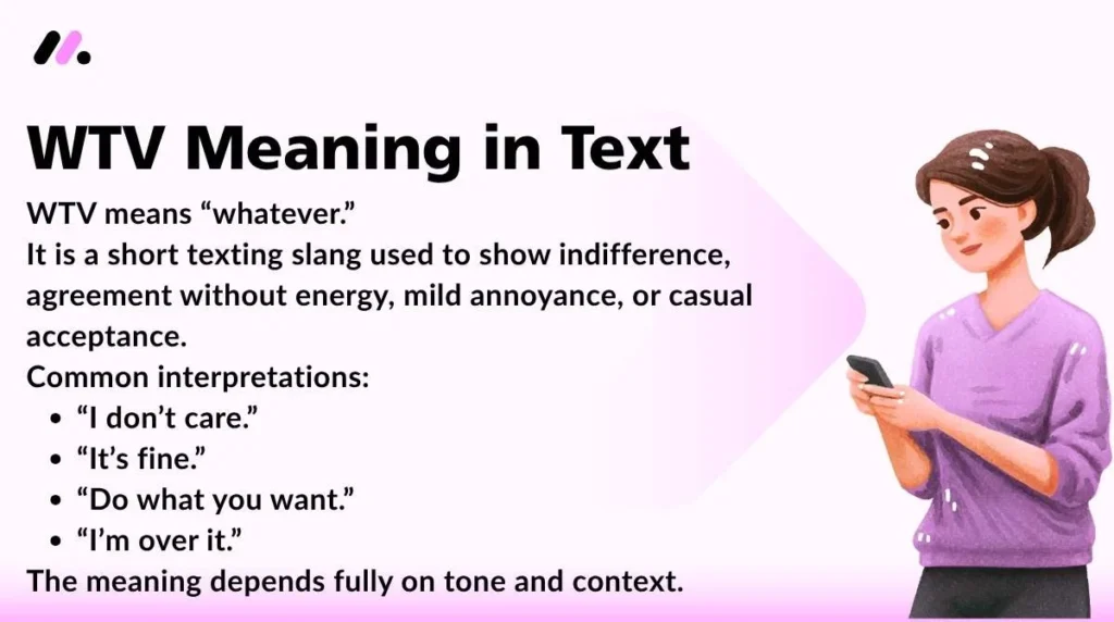 WTV Meaning in Text
