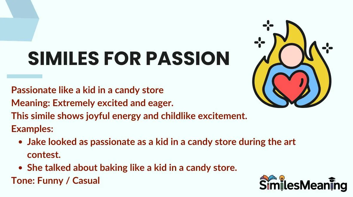 Similes for Passion