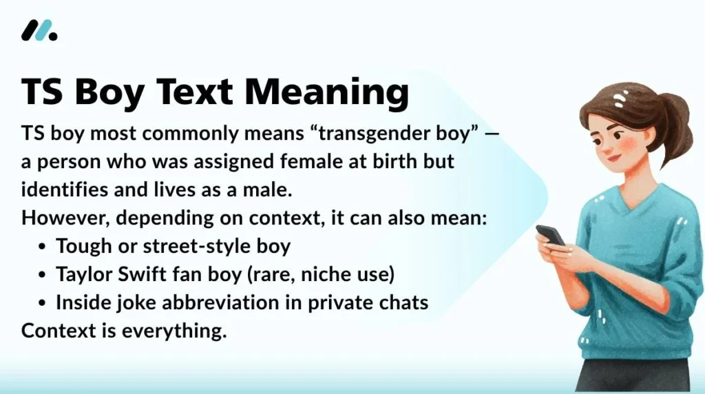 TS Boy Text Meaning