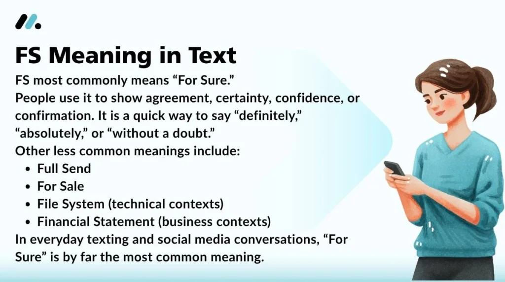 FS Meaning in Text
