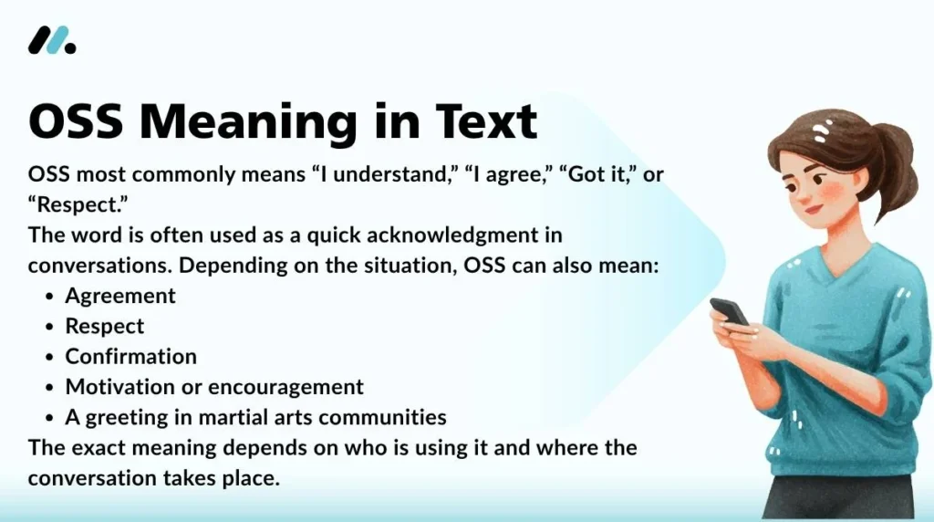 OSS Meaning in Text