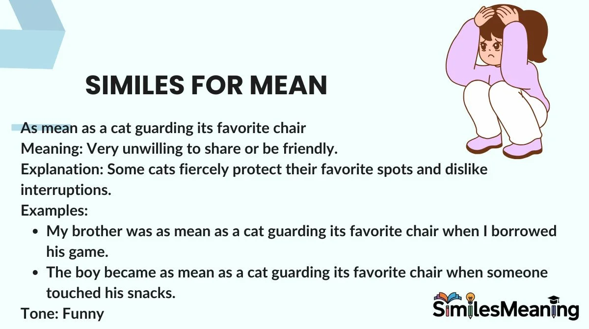 Similes for Mean