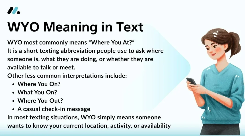 WYO Meaning in Text